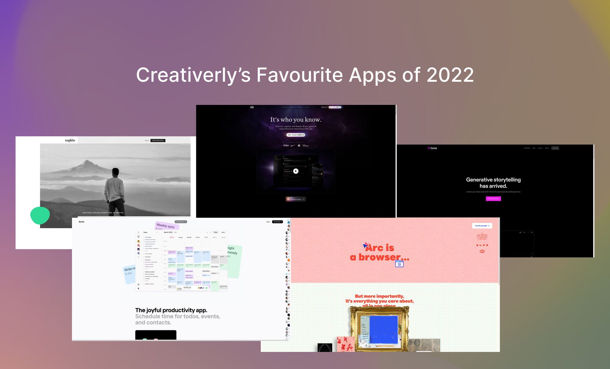 Creativerly‘s Favourite Apps of 2022
