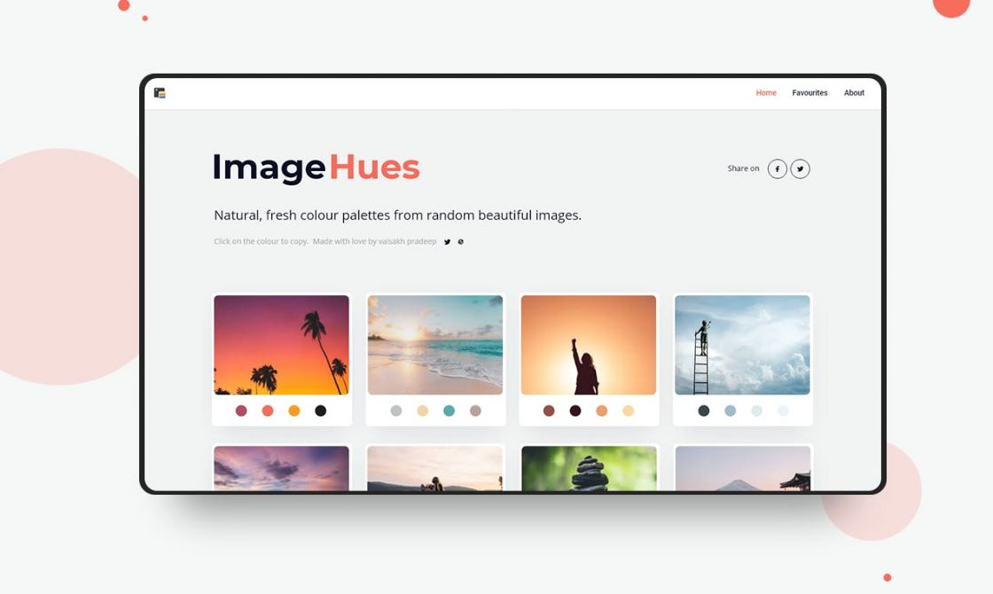 Save color palettes from beautiful unsplash images & Turn your iPad into a MacBook