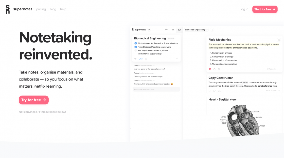 Why designers need to speak business & Notetaking reinvented