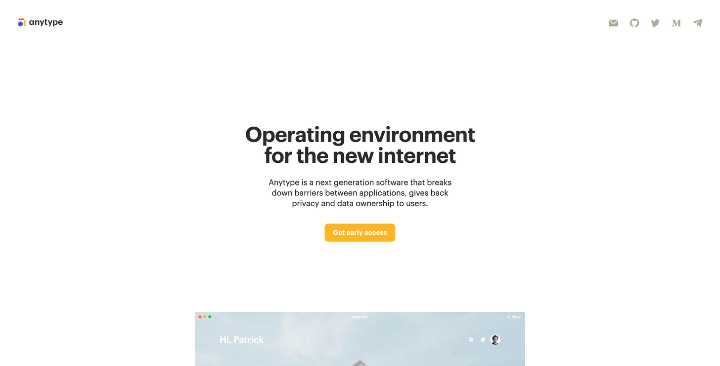 It’s Time for a Digital Detox & An operating environment for the new internet