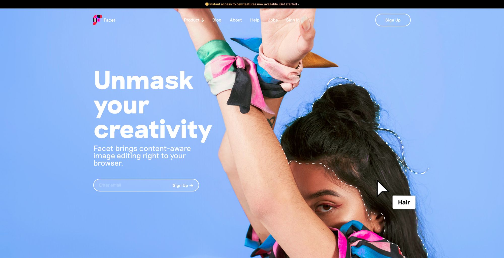 Unmask your creativity & Designing for privacy