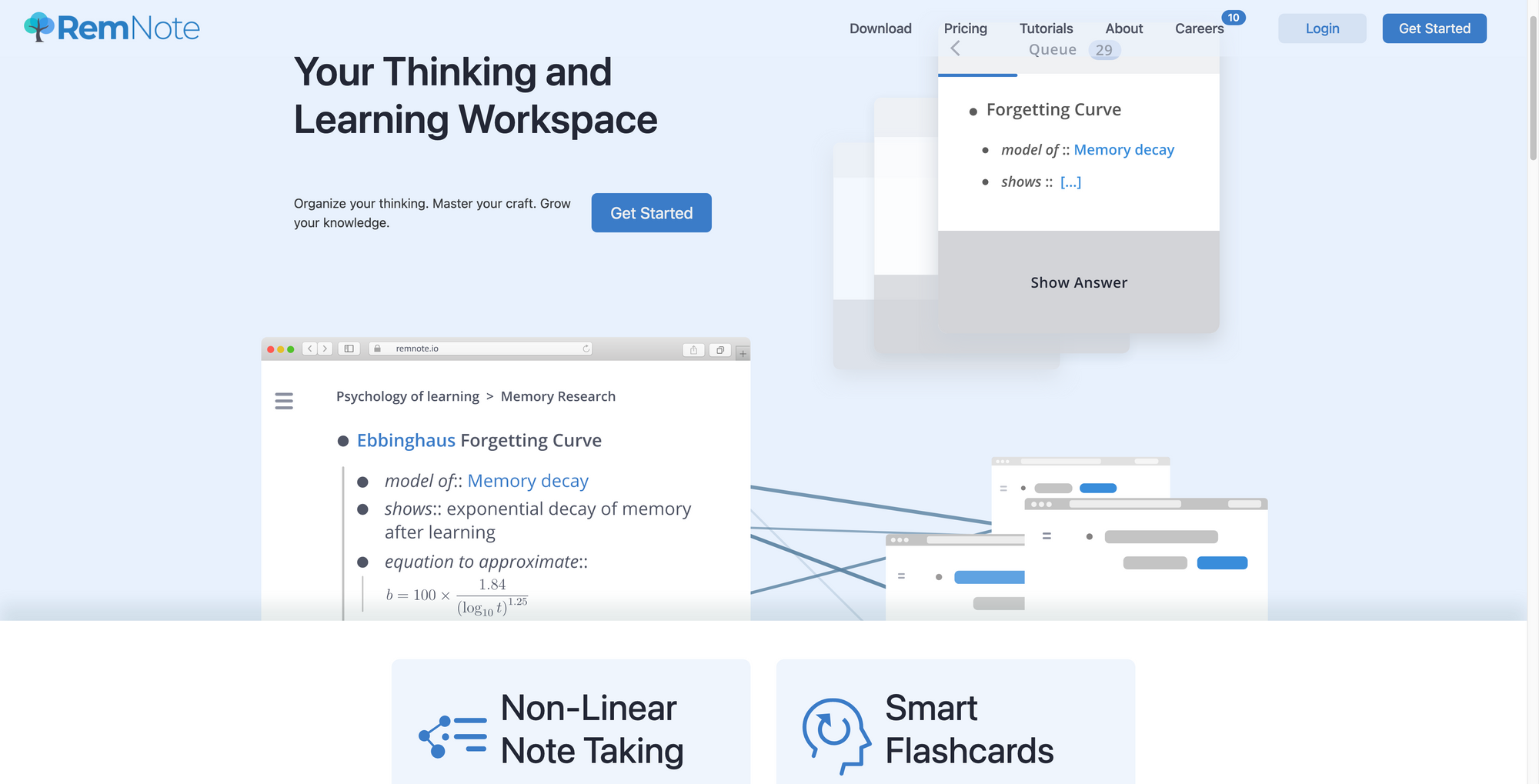 You don't need goals to be happy & Your thinking and learning workspace